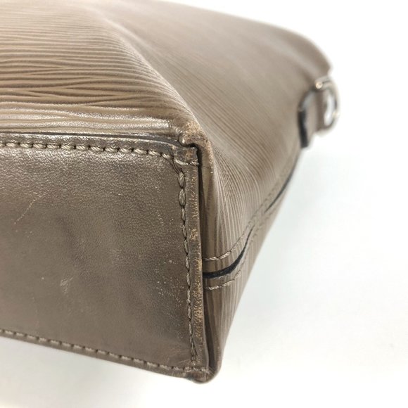 LOUIS VUITTON Brown Leather Tote Bag - Picture 7 of 16